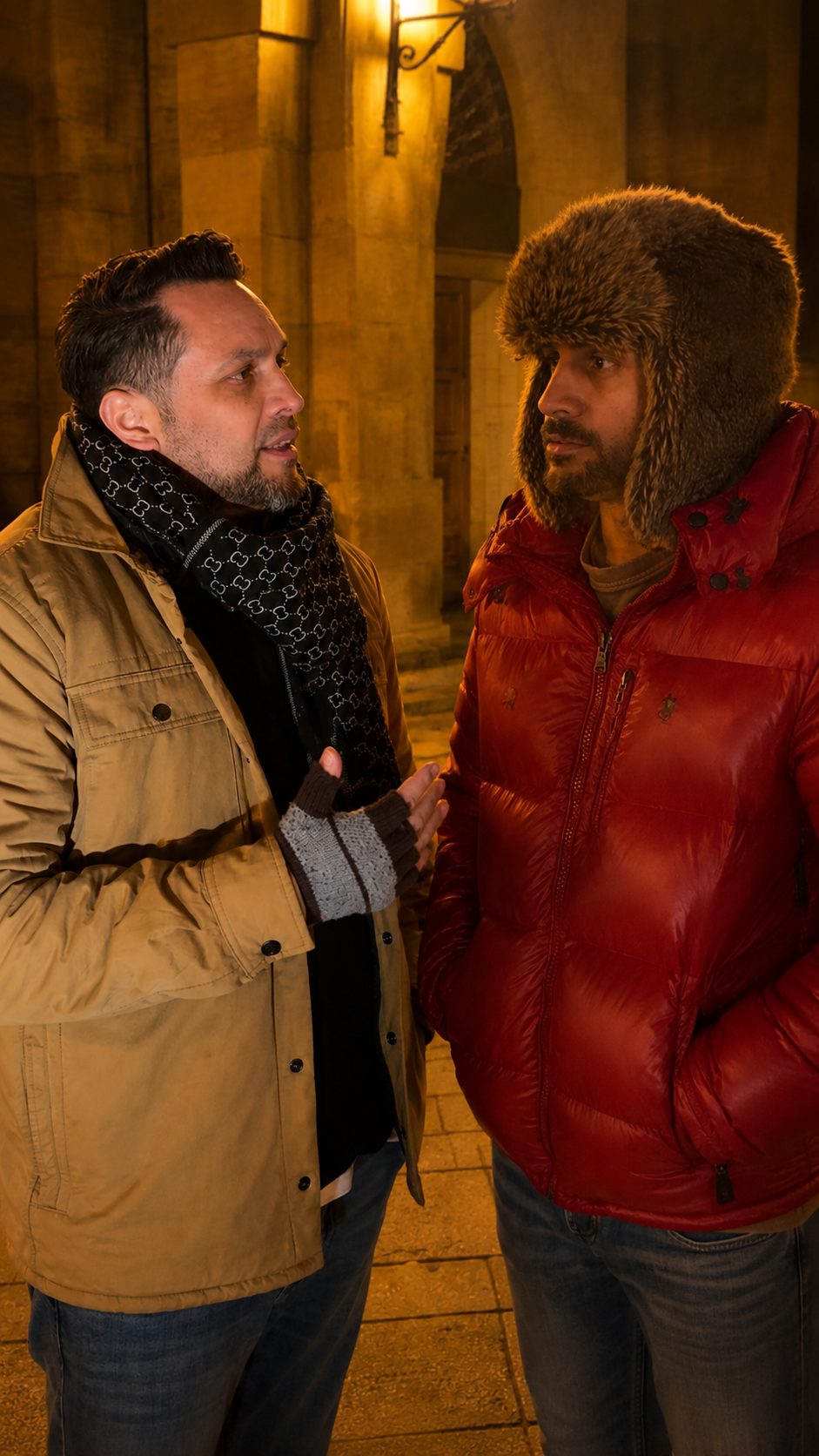 Jota Camacho junto a Antonio The Pill en Oviedo