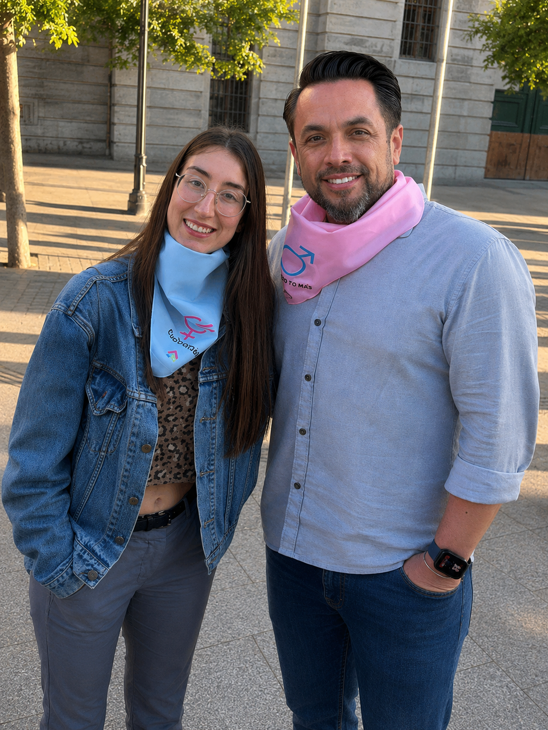 Concentración #OTRO8M junto a Carmen López Manzano