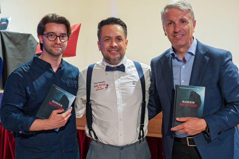 Presentación de la trilogía junto a Eduardo Fernández y Juan Montero