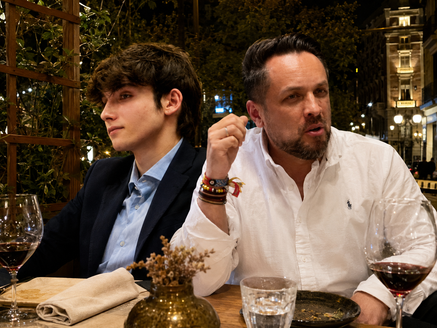 Jota Camacho junto a Jon Echevarría